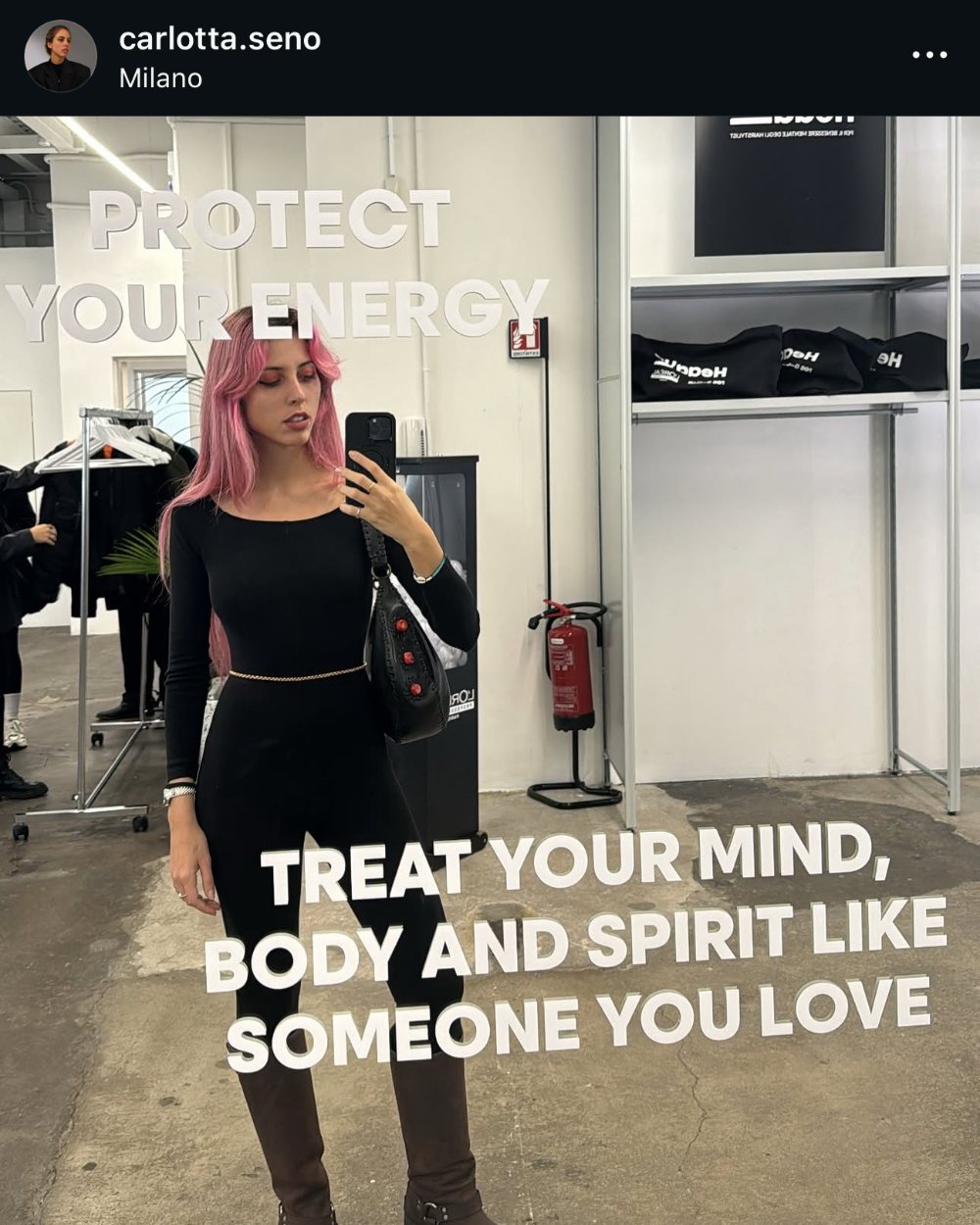 Post Instagram: workshop L'Oréal Professionnel a Milano, ottobre 2024